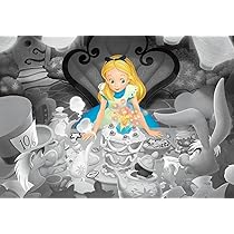 ふしぎの国のアリス　ディズニー　テニエル　ジグソーパズル　８個セット ジグソーパズル 108ピース 「アリスの世界（ふしぎの国のアリス